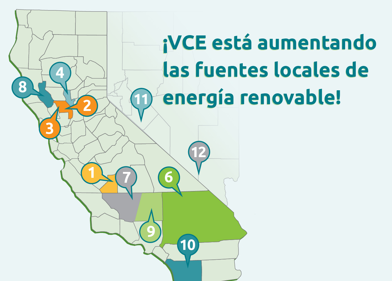 VCE está aumentando las fuentes locales de energía renovable